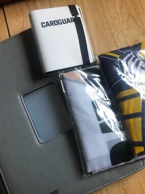 Trading Card Binder Bundle Cardguard & Packers Flags
